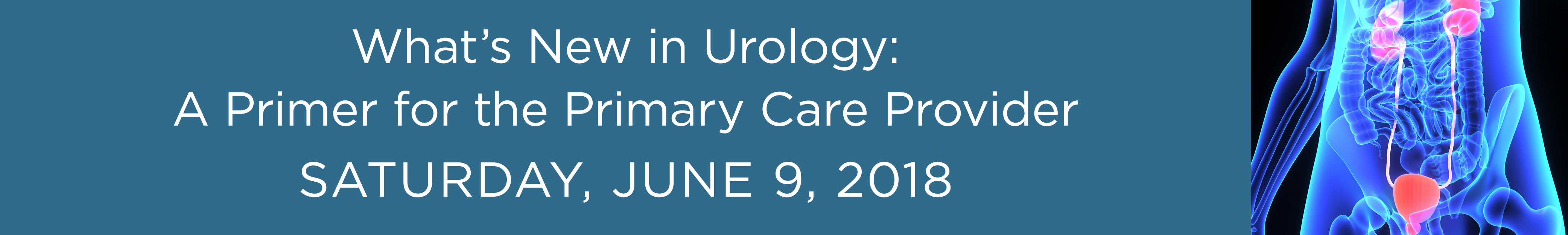 What’s New in Urology: A Primer for the Primary Care Provider Banner